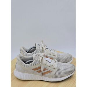 Adidas EG1286 Women’s Sz 9 Edge Lux 3 White Mesh Lace Up Comfort Running Sneaker